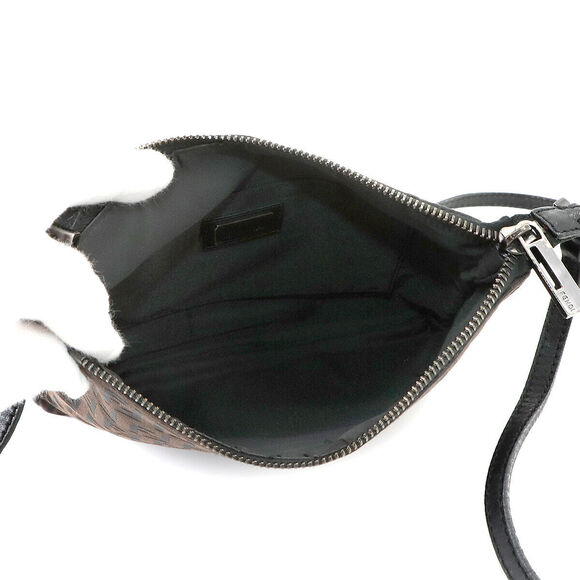 Fendi Zucchino Mamma Baguette Shoulder #163893F30B - Picture 6 of 10